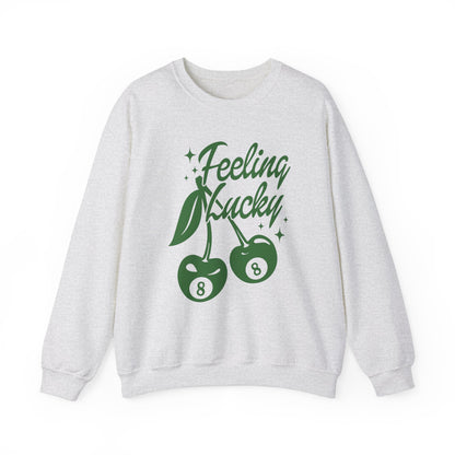 Feeling Lucky Oversized Graphic Crew