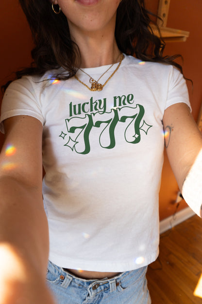 777 Lucky Me Baby Tee