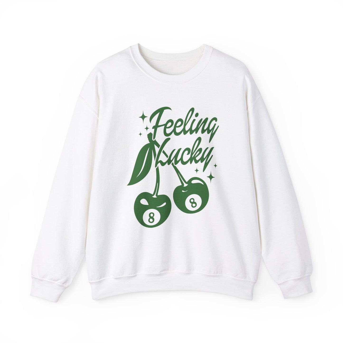 Feeling Lucky Oversized Graphic Crew