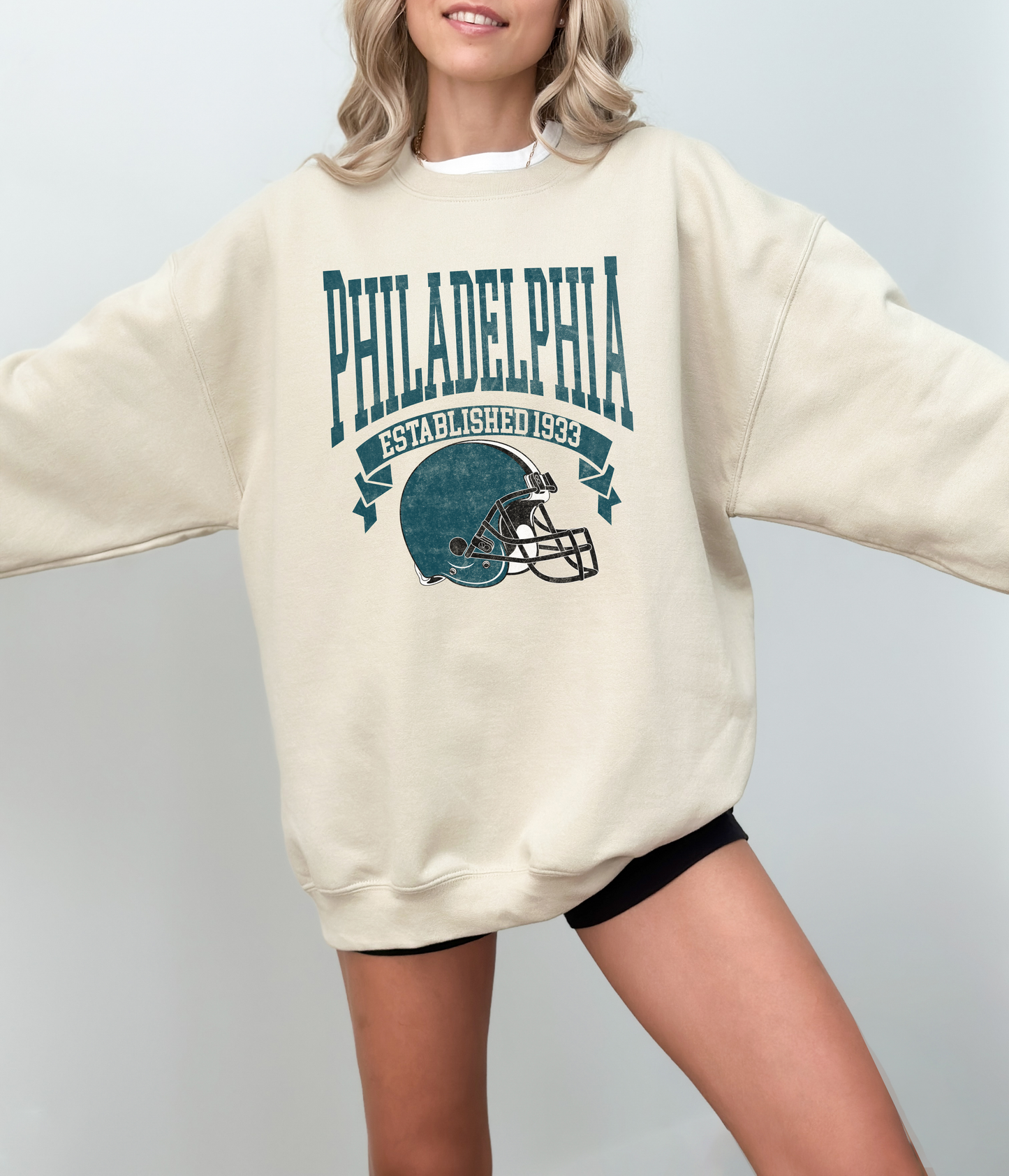 Philadelphia Vintage Inspired Crewneck