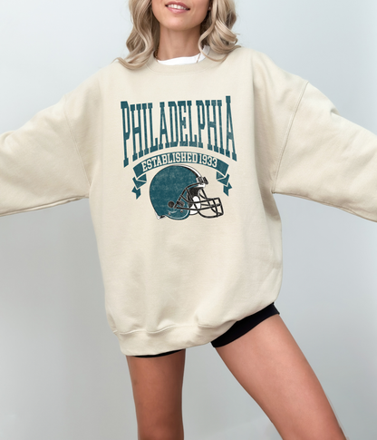 Philadelphia Vintage Inspired Crewneck